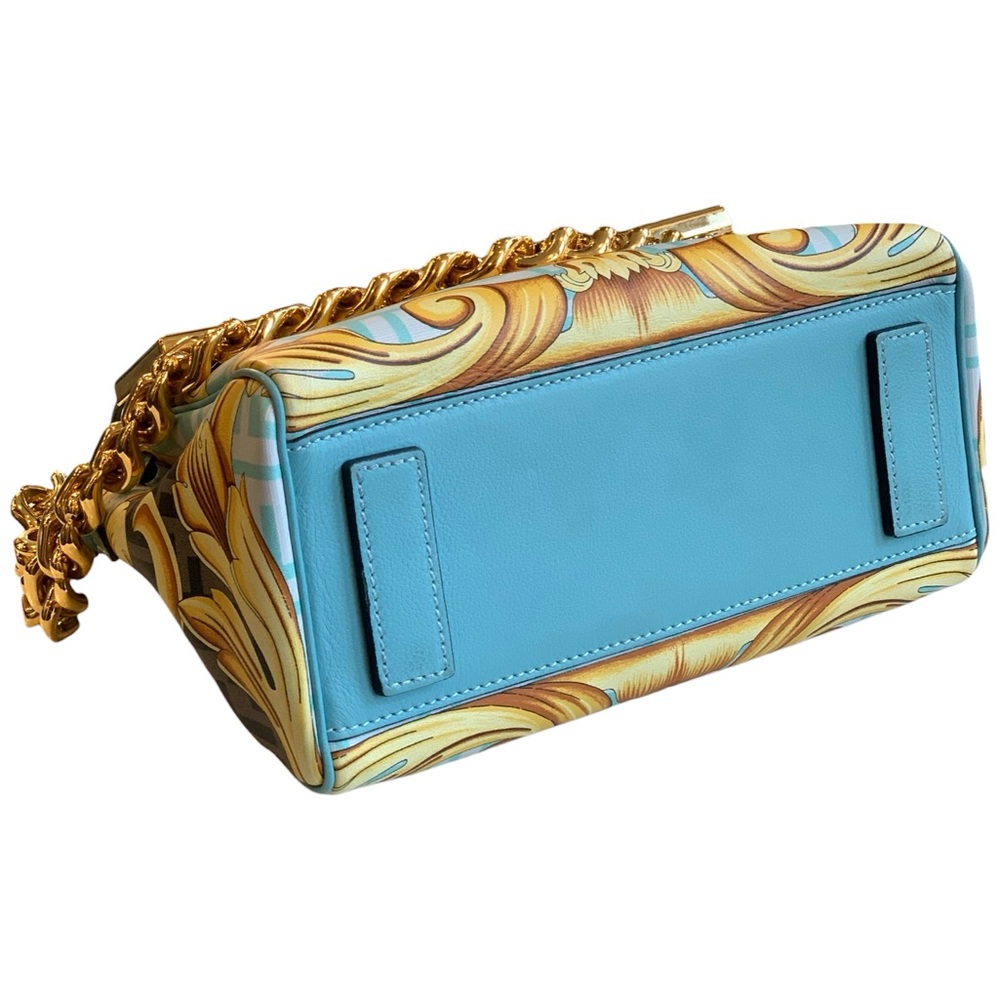 Fendi X Versace Light Blue Handbag - Picture 4 of 7